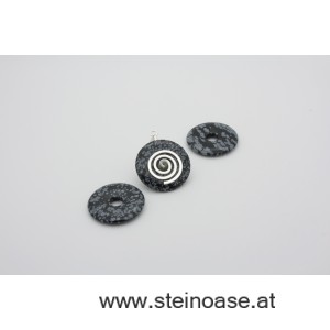 1 Stk. Donut 30mm Obsidian